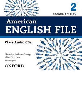 AMERICAN ENGLISH FILE 2ND EDITION 2 CDs(4)