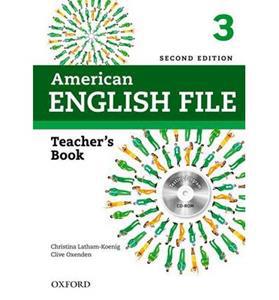 AMERICAN ENGLISH FILE 2ND EDITION 3 TEACHER'S BOOK (+CD-ROM)