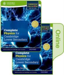 COMPLETE PHYSICS FOR CAMBRIDGE LOWER SECONDARY : ONLINE STUDENT BOOK