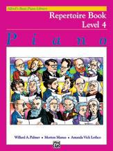 ALFRED'S BASIC PIANO LIBRARY REPERTOIRE BOOK LEVEL 4