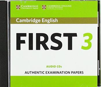 CAMBRIDGE FCE FIRST 3 PRACTICE TESTS CDs (2)