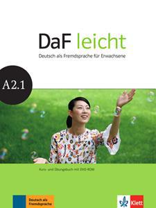 DAF LEICHT A2.1 KURSBUCH UND UBUNGSBUCH (+DVD)