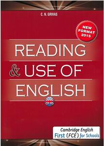 FIRST CAMBRIDGE CERTIFICATE FCE READING & USE OF ENGLISH STUDENT'S BOOK